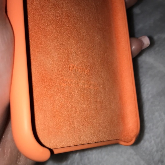 Apple Leather Case for iPhone XS Max - Sunset - Picture 3 of 6